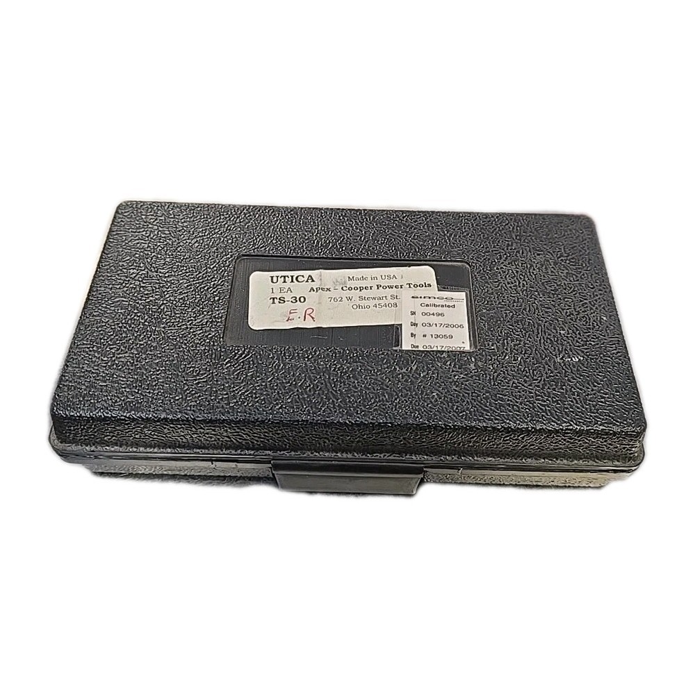 TS-30 Utica Torque Limiting Screwdriver Standard Adjustable Model SAE