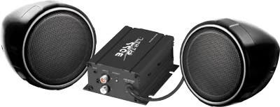 Boss Audio MC420B 600 Watt Motorcycle/ATV Sound System with Bluetooth Audio Stre