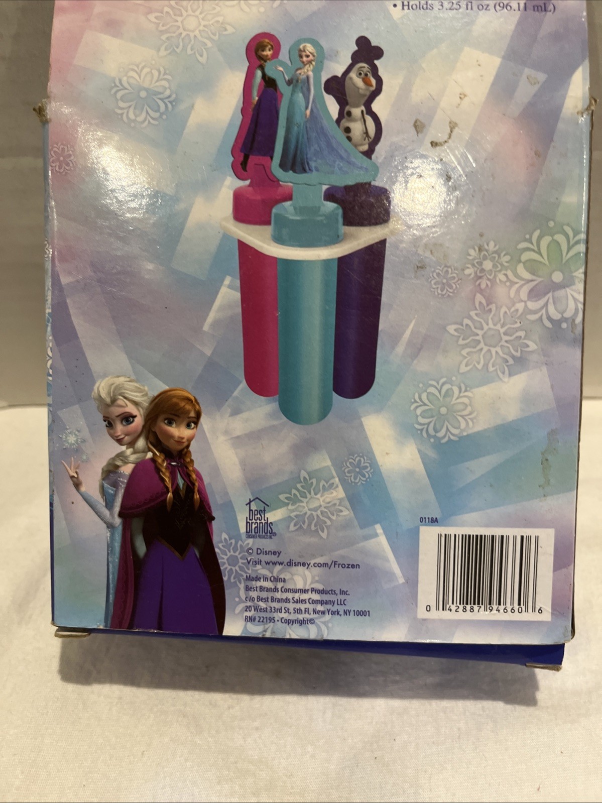 Disney Frozen Ice Pop Maker 3 Ice Pop Molds And Stand