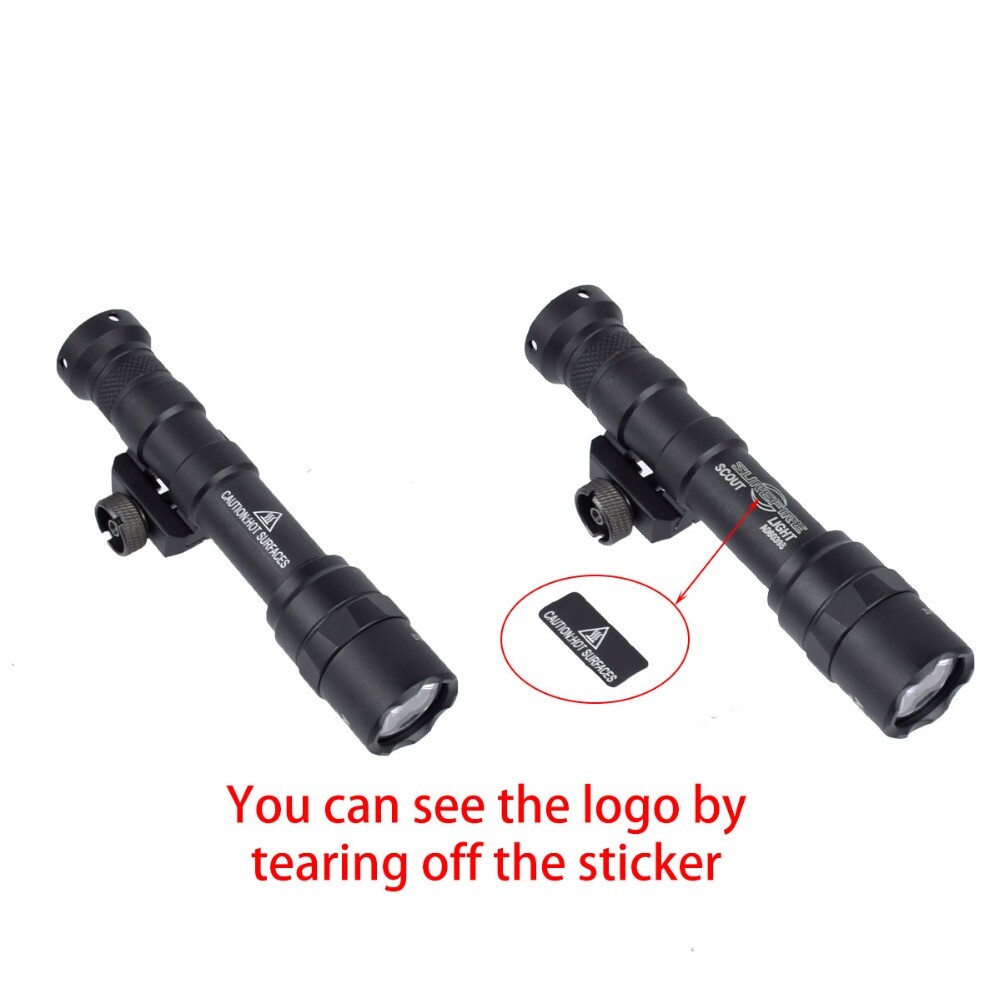 Tactical M600B Scout Light LED M600 Flashlight For Rifle Hunting Flashlight