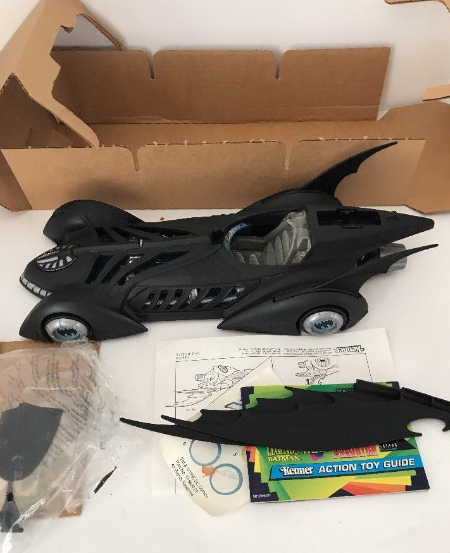 1 Batmobile Kenner Batman Dark Knight FOREVER ELECTRONIC BATMOBILE W/ BOX