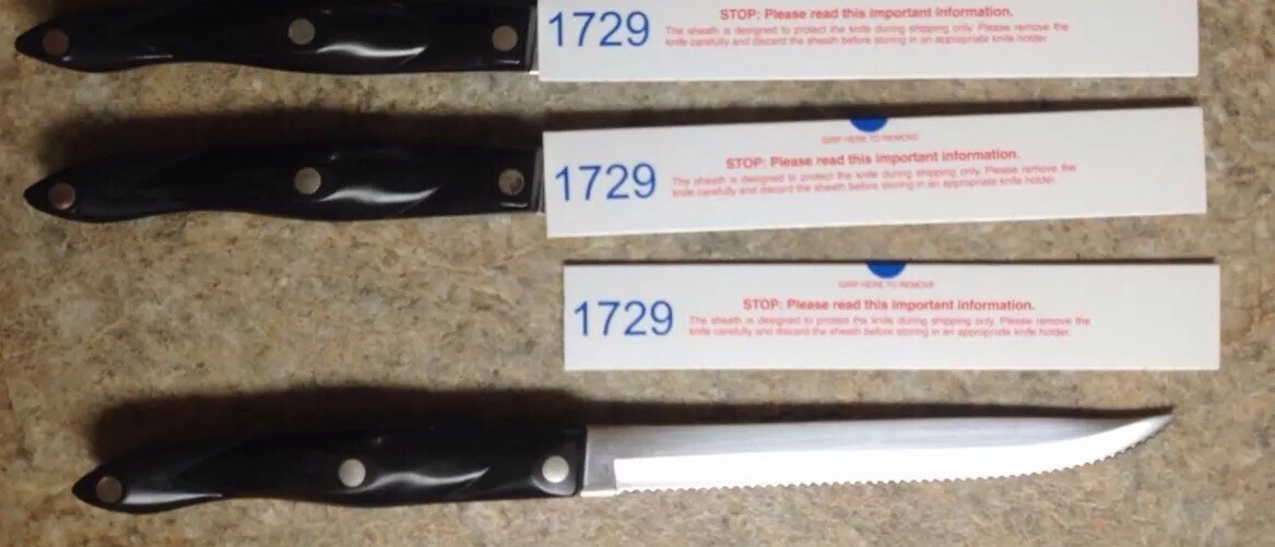 CUTCO 1729 Petite Carver Knife Classic/Black Factory Fresh Sharp! Choose Qty