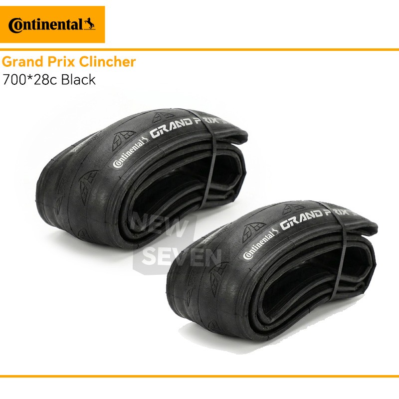 Continental Grand Prix 700 x 28c Clincher Tire Black (Ultra Sport Upgraded)-OE