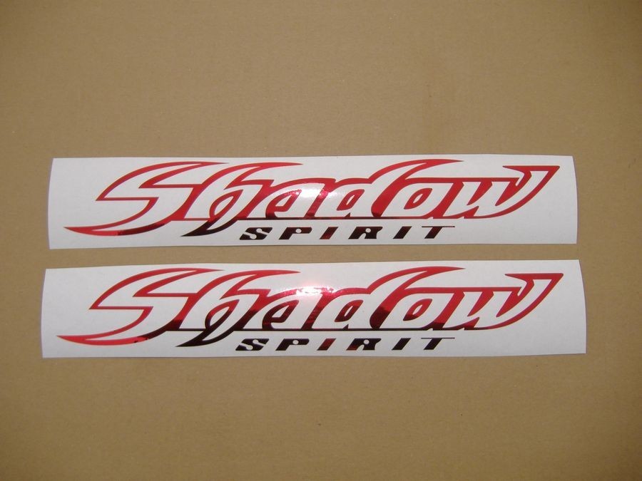Shadow Spirit complete gas tank decals set stickers kit pattern emblems