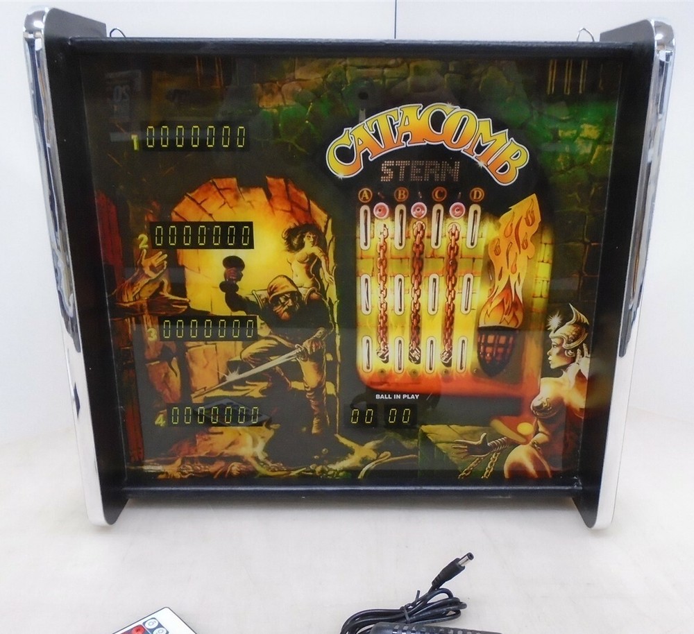 Stern Catacomb Pinball Head LED Display light box