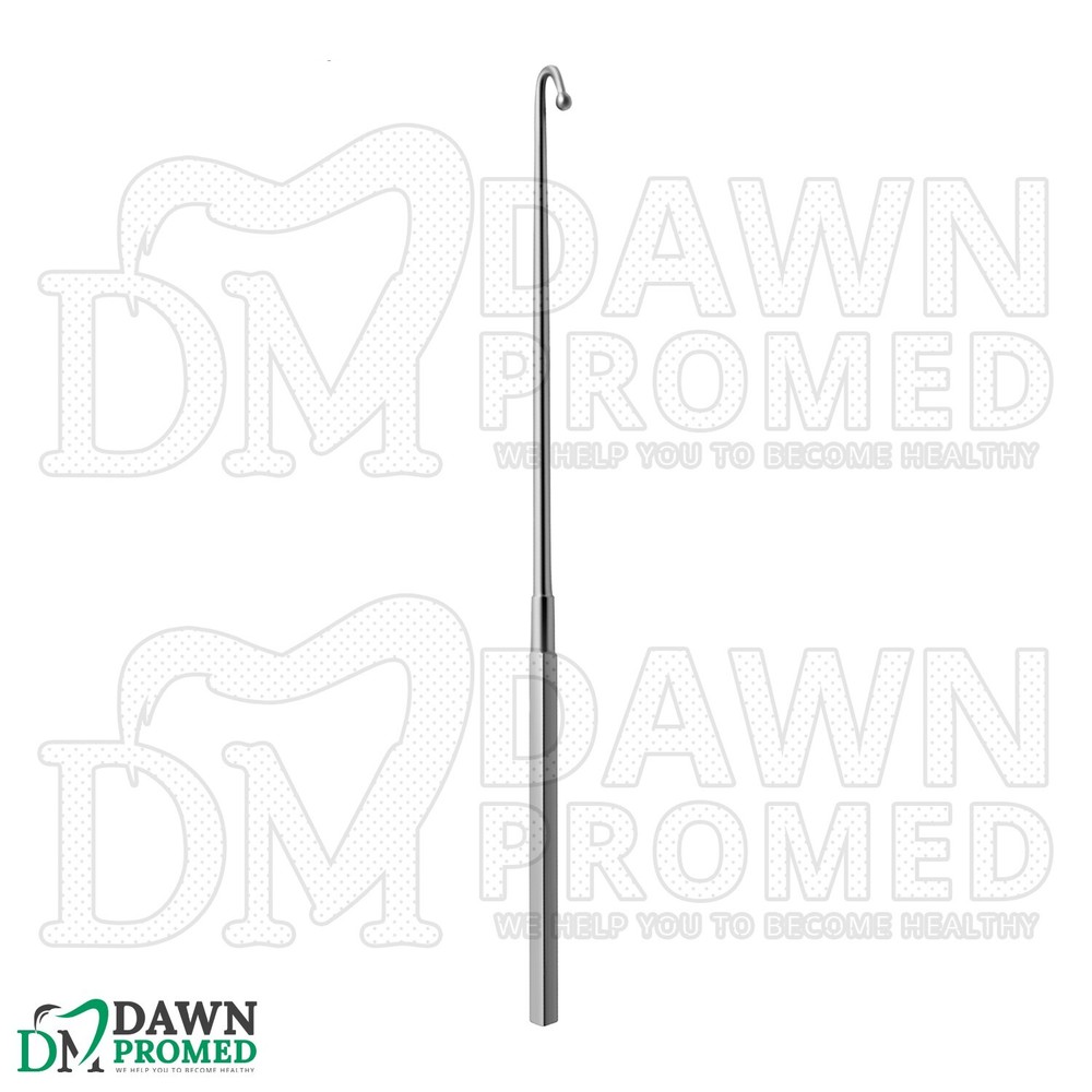 6 Pcs Covault Spay Hook 9″ W/Curved Probe Tip Veterinary Surgery Instruments Set