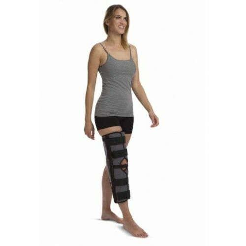 NEW 24" Knee Splint Immobilizer Universal PROCARE 3 Panel LEFT/RIGHT Leg a