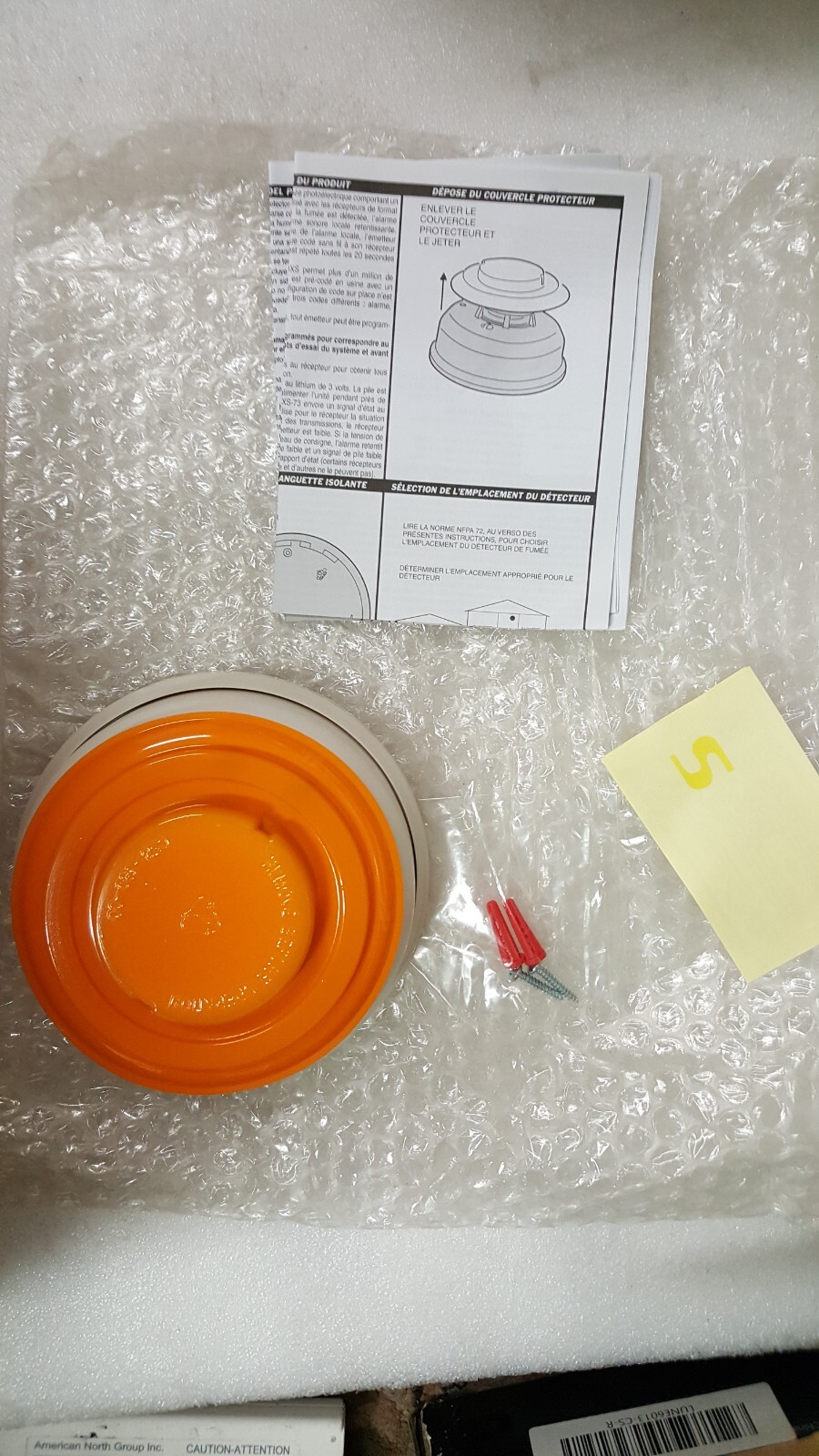 Linear DXS-73 Supervised Photoelectric Smoke Detector( Brand new open Box )