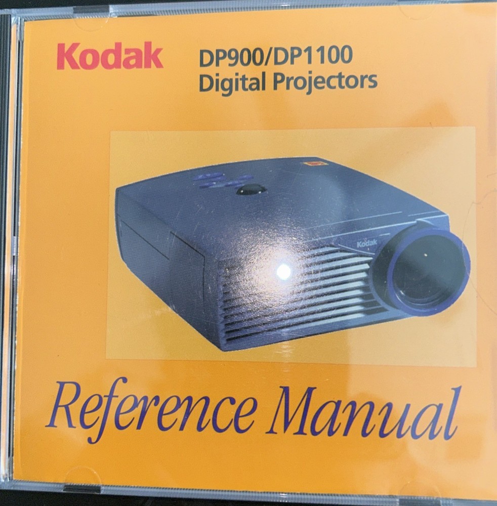 KODAK DP 900 Digital Projector with Remote Control and Case Excellent Condition