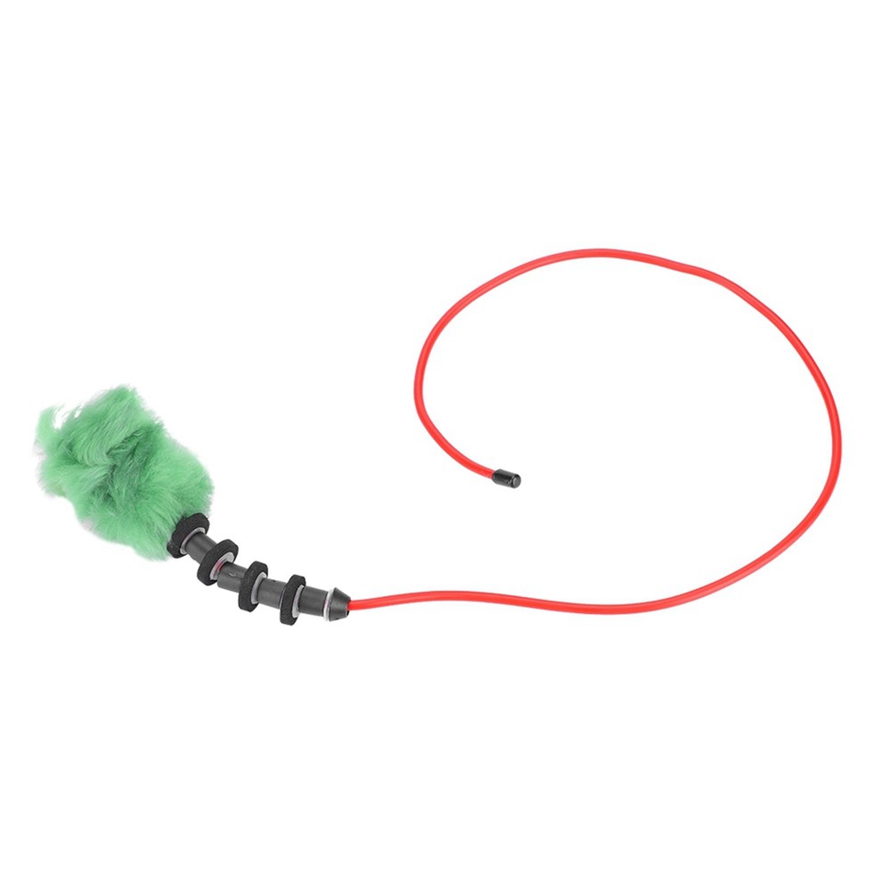 (green)Wool Paintball Barrel Pull Through Squeegee Rope Cleaning Rope BD