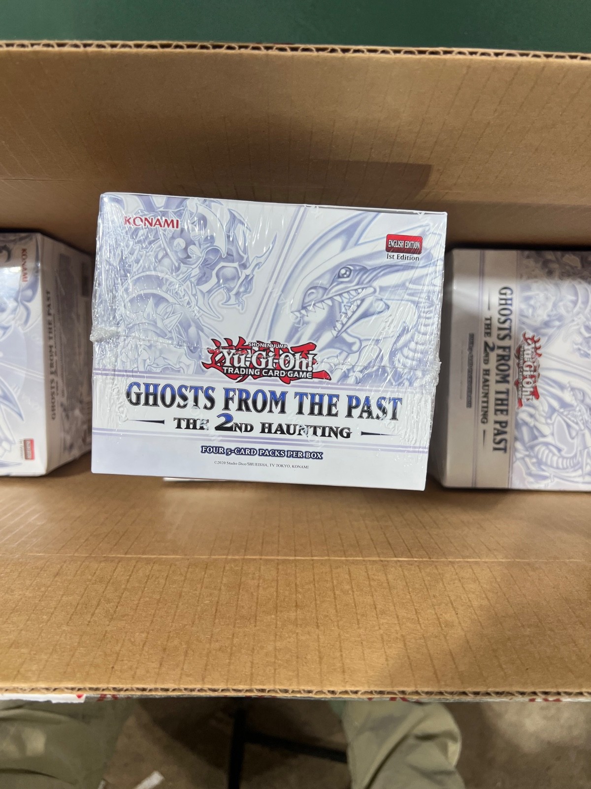 Yugioh Ghosts from the Past 2nd Haunting 1st Ed Display Box (From Fresh Case)