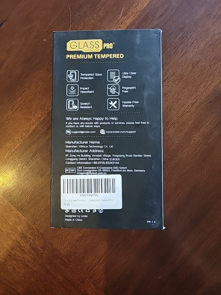 Involer Glass Screen Protector Nintendo Switch