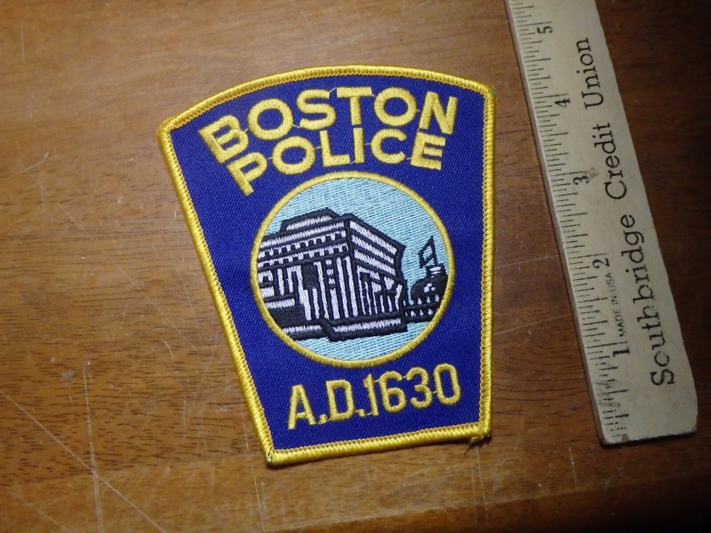 BOSTON MASSACHUSETTS   VEST OBSSOLETE PATCH BX AAA #17