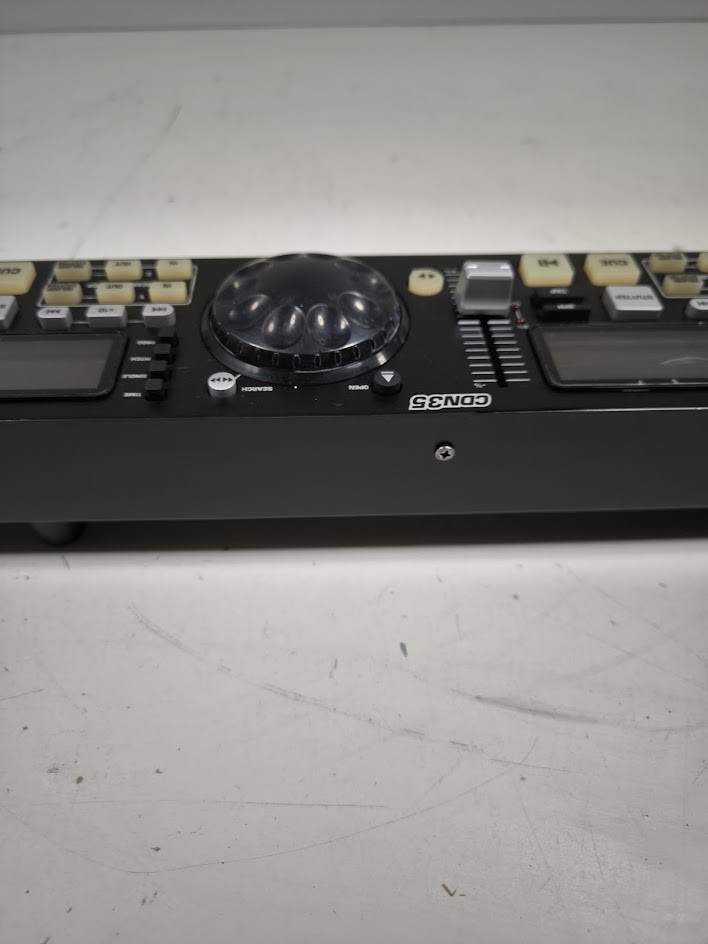 Numark CDN35 Dual CD Player - Used, Powers On, No Power Cable