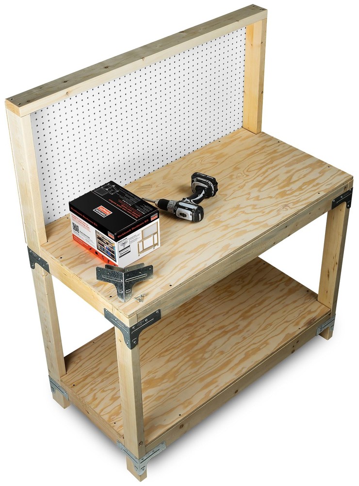 Simpson Strong-Tie WBSK WBSK Workbench and Shelving Hardware Kit