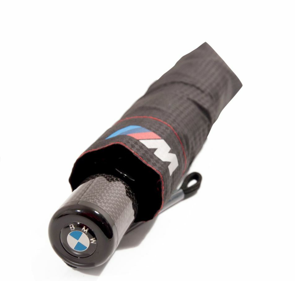 BMW M Collection Original Compact Folding Automatic Umbrella With Gift Box