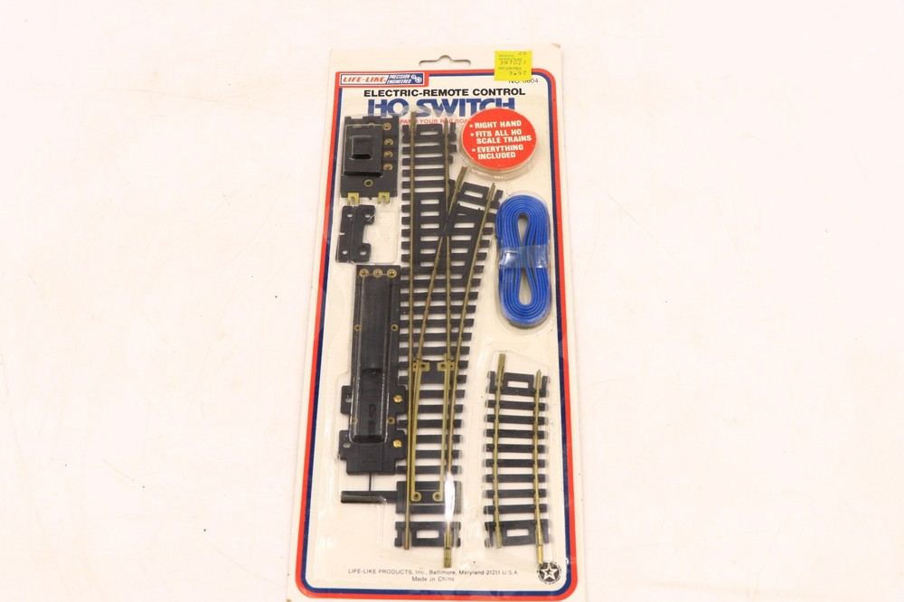 New Life Like Electric Remote Control Ho Train Switch Right 8604