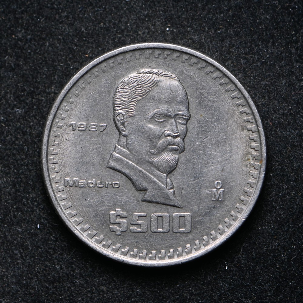 1987-MO Mexico 500 Pesos (ab3403)