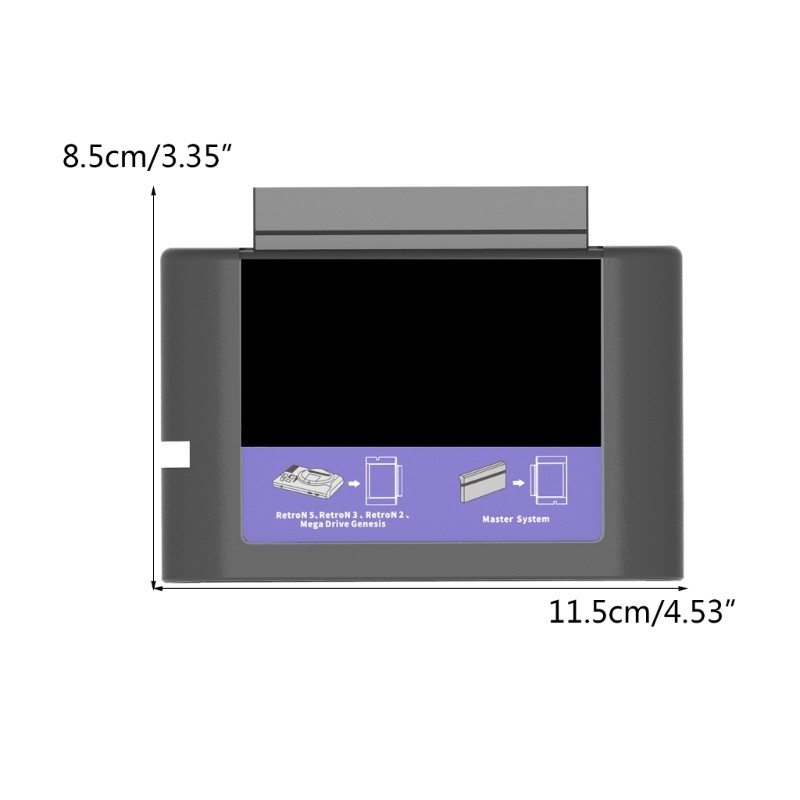 for MDMS Converter Game Burning Card Adapter Gaming Accessory for MasterSystem