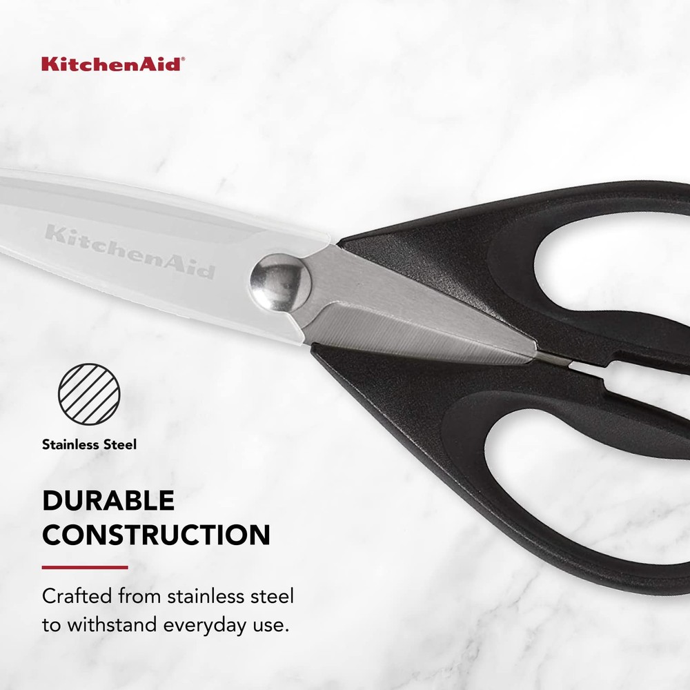 KitchenAid All Purpose Kitchen Shears with Protective Sheath Durable Stainless