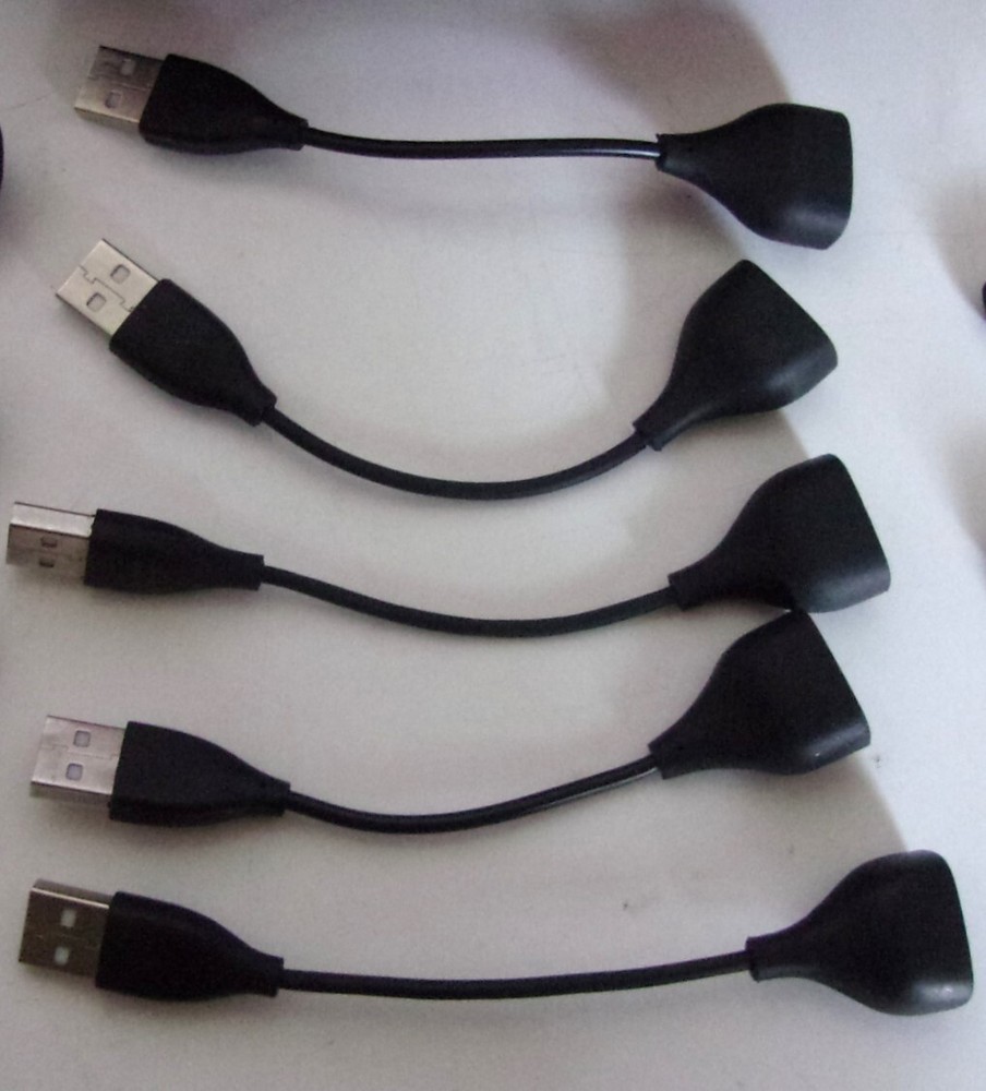 Fitbit Flex Accessories: USB Charger Cable, USB Dongle and Zip Case Untested