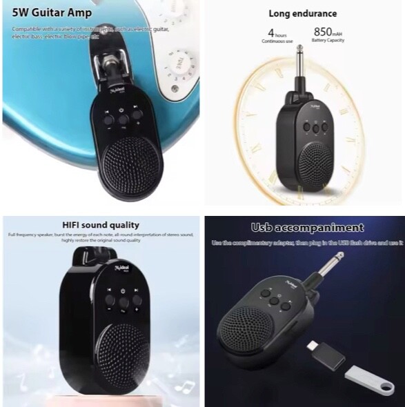 5watt Mini Amp W/BLUETOOTH!!!! For playing with Backing Tracks!!!!!