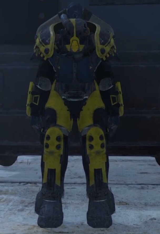(Xbox) X-01 Power Armor with Jet Pack - Full Set Fully Modded