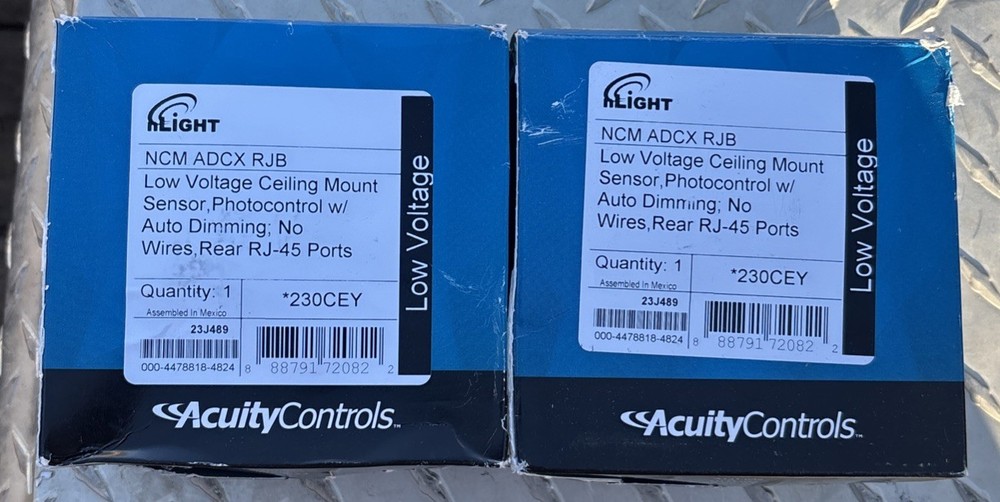 Acuity NCM ADCX RJB Ceiling Mount Sensor White