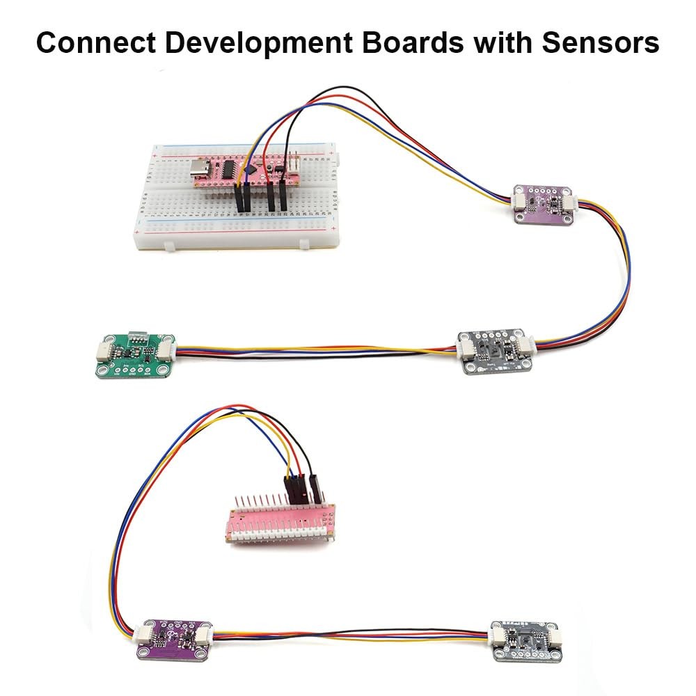I2C Qwiic Cable Kit Stemma QT Wire for Sparkfun Development Boards Sensor Board