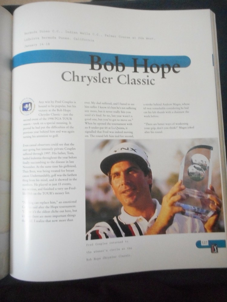 PGA ANNUAL 1999