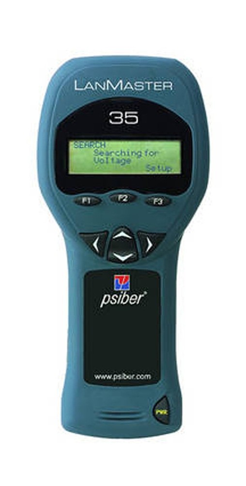 Psiber Data LM35 LanMaster 35 Power and Link Tester