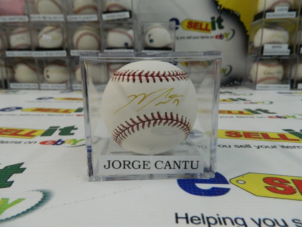 Jorge Cantu - Autographed baseball