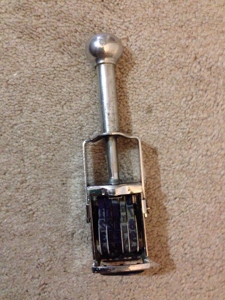 Cisco King Size Hand Numbering Machine
