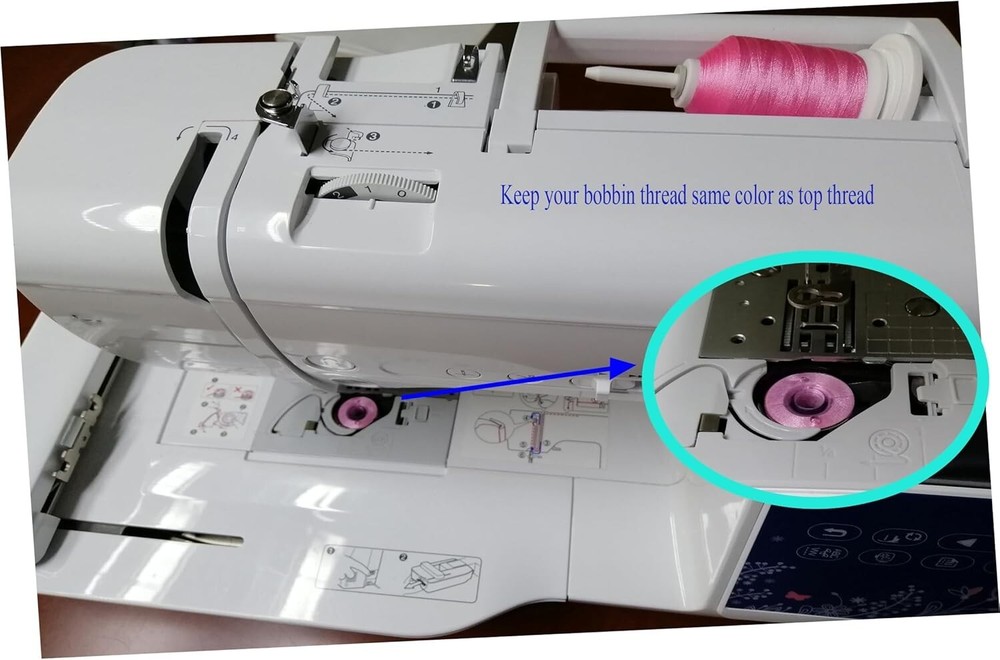 Size A/Class 15 /SA156 Prewound Bobbin Thread 60wt Filament Polyester Threads 26