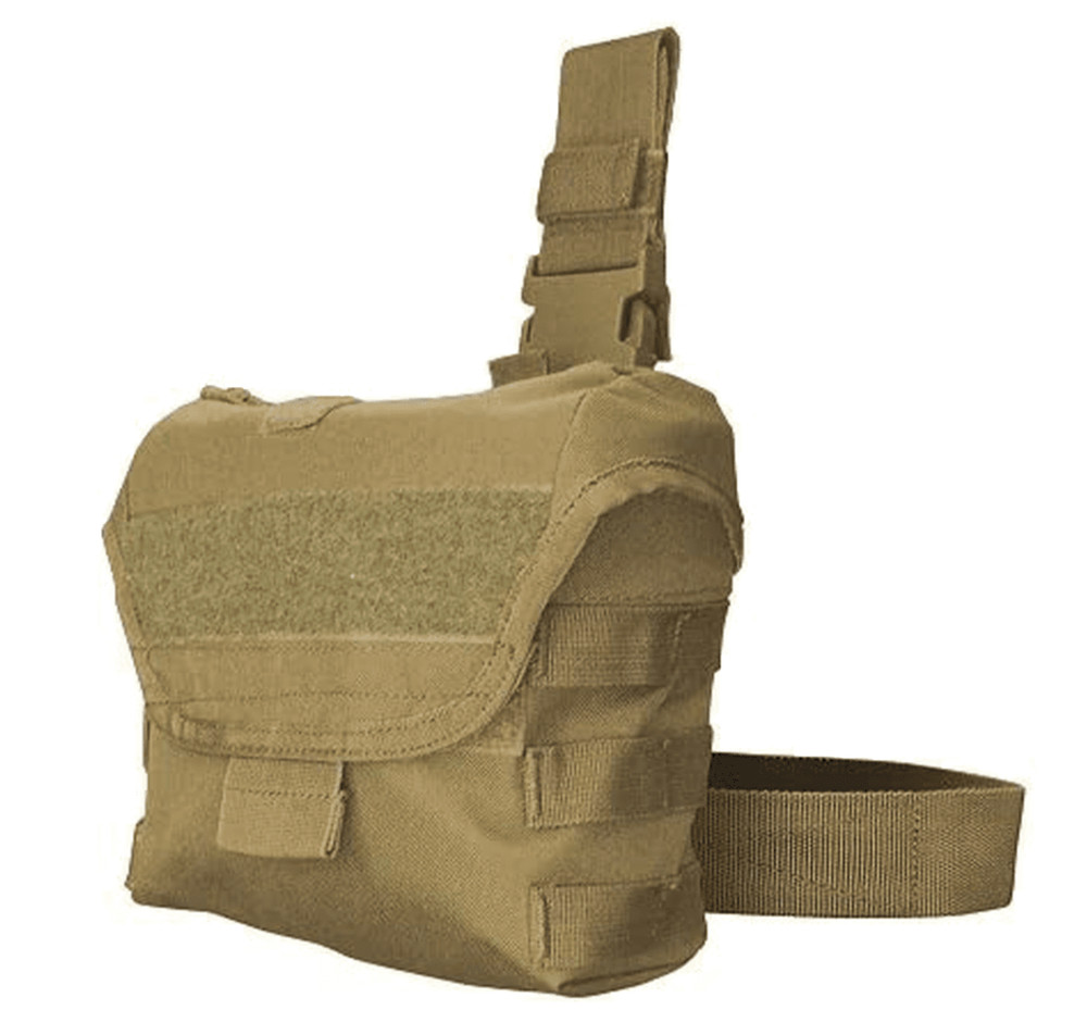 Shooters Gate Tactical Multi Purpose Drop Leg Utility Dump Pouch w/ MOLLE System