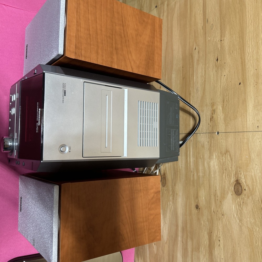 Panasonic SA-PM19 CD Stereo Cassette System 5 Disc Changer