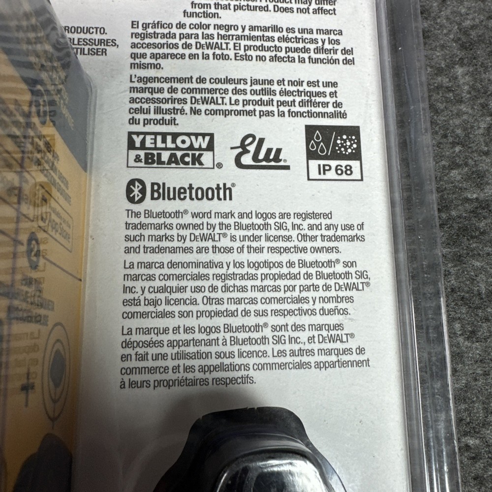 DeWALT Bluetooth Tracker Tool Connect Tags (4 Pack) DCE041-4 SEALED