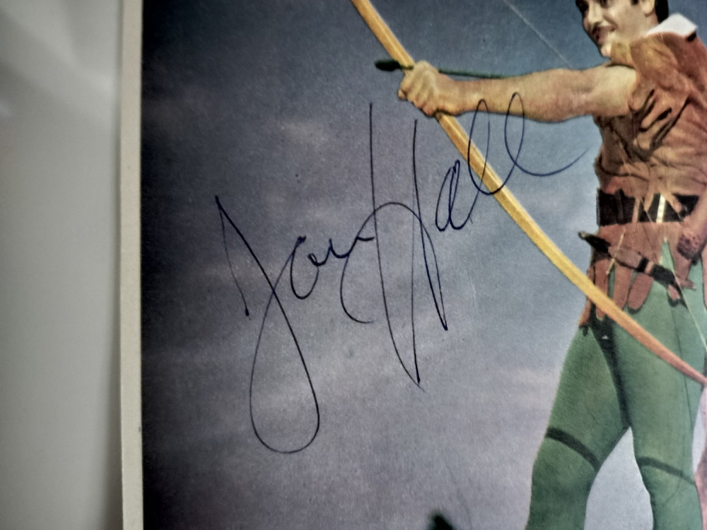 Vintage Jon Hall Autograph