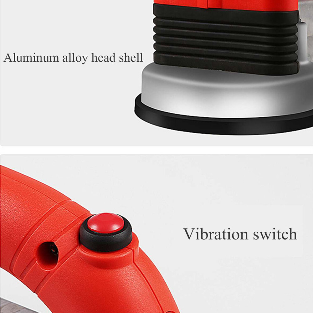 Automatic Tile Machine Tiles Vibrator Floor Vibrator Leveling Tool w/ 2 Battery