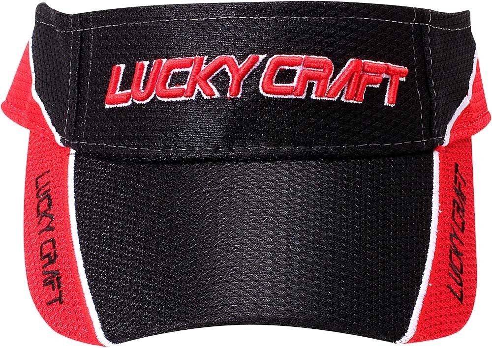 LUCKY CRAFT Sun Visor / LC Racing Cool Max - Red