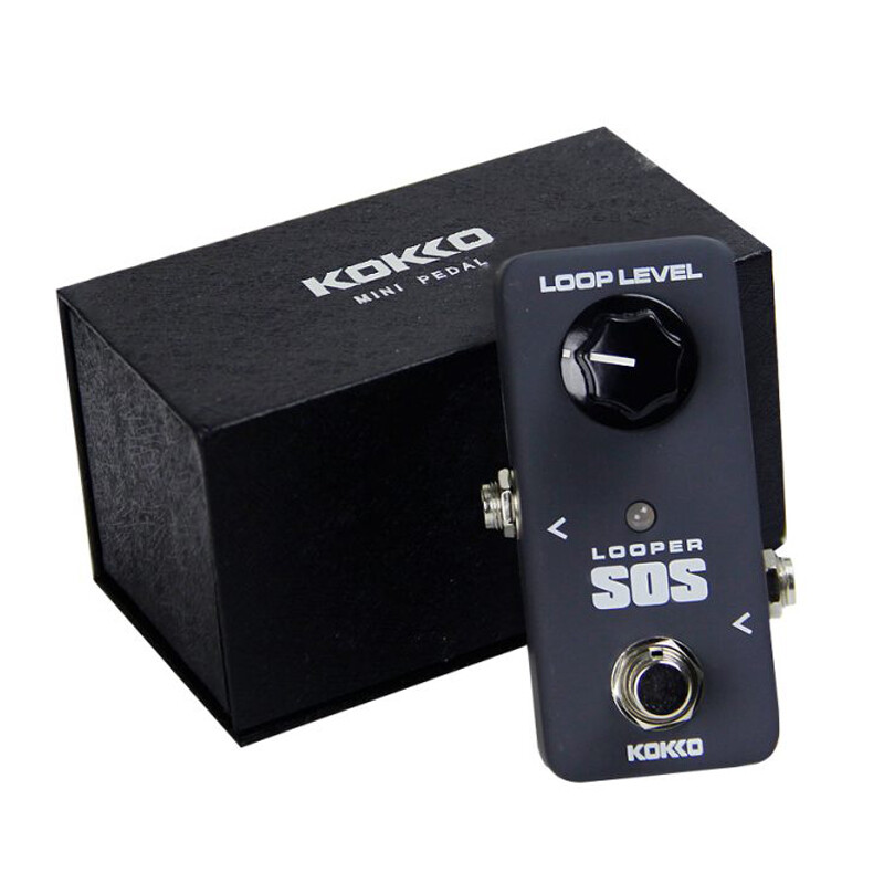 KOKKO SOS Looper Guitar Effects Pedal 5 mins Loop Recording True Bypass