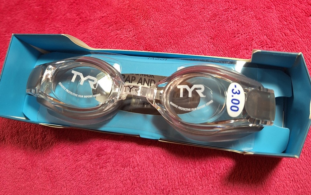 TYR Active Corrective RX Optical Goggle (Smoke, Size-3.0)