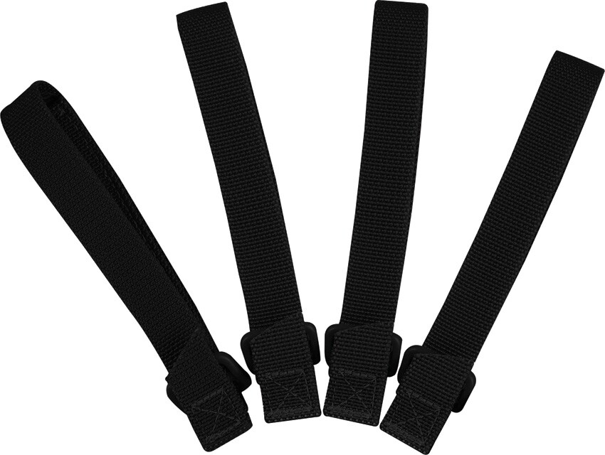 Maxpedition TacTie Attachment Strap System 5 In Black Closed Loop Easy Detach