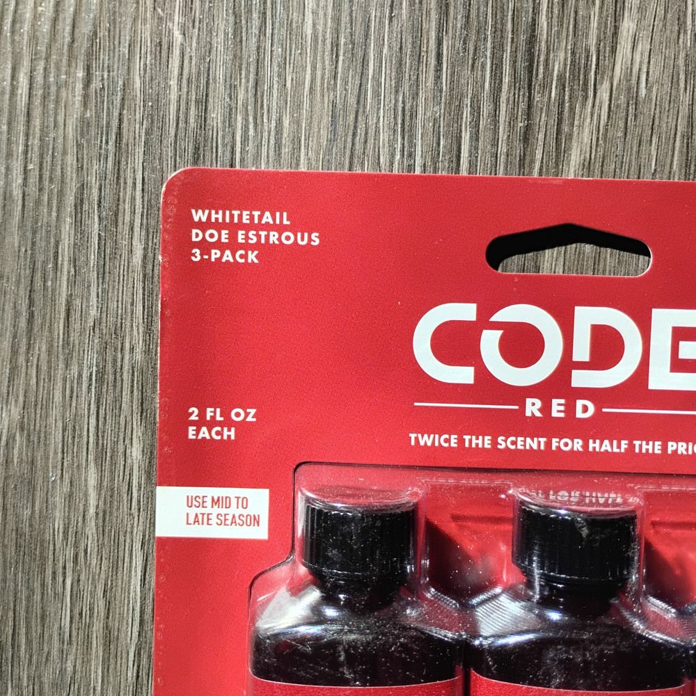 Code Blue Whitetail Doe Estrous Triple Pack , 2 oz