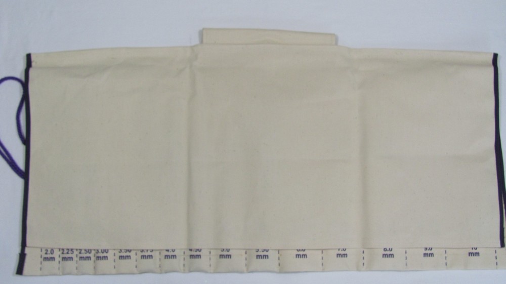 Doublepoints By Circular Solution Heavy Duty Canvas Carry/Hang Case w/Needles