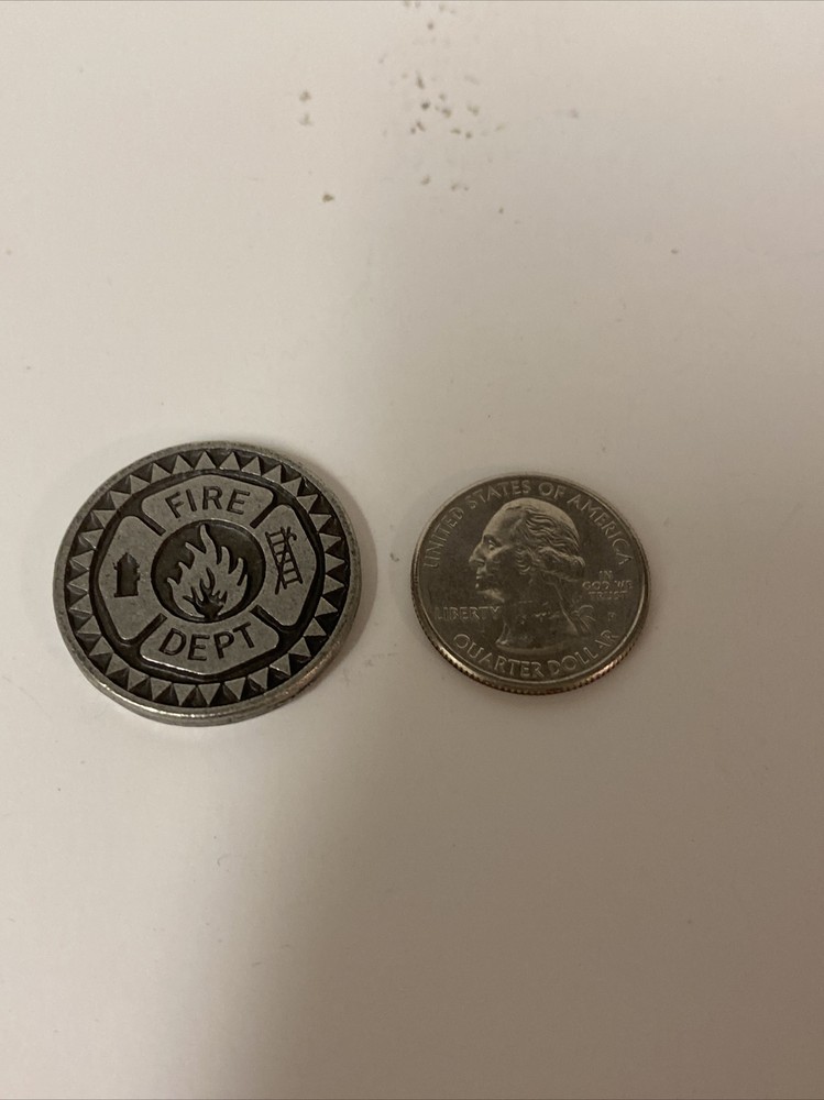 “Firefighters ” Petwr Pocket Token/Coin