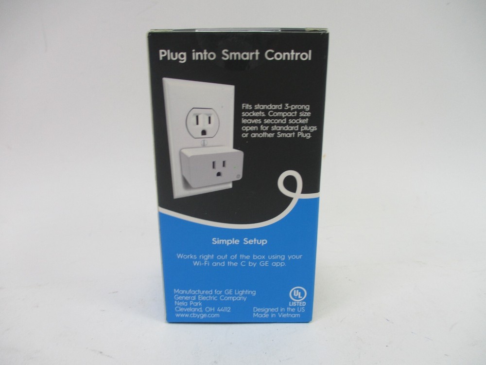 C by GE - INDOOR Smart PLUG - Alexa / Google ASSISTANT