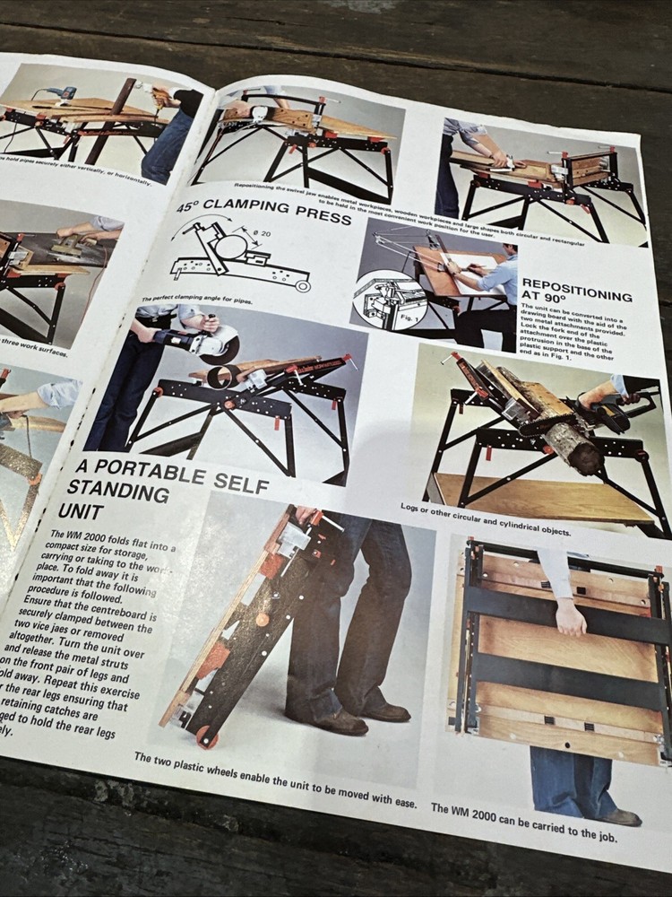 Black & Decker “Workmate” Vintage Brochure
