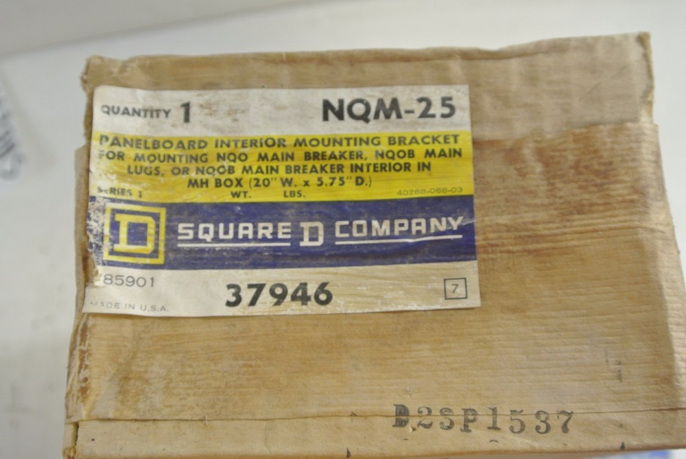 square D NQM-25 Panel board interior mounting bracket
