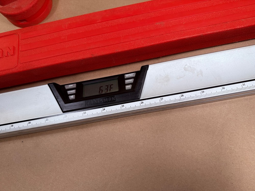 RARE Craftsman Digital Level Multi-Function w Laser Trac 48" Angle Finder 948290